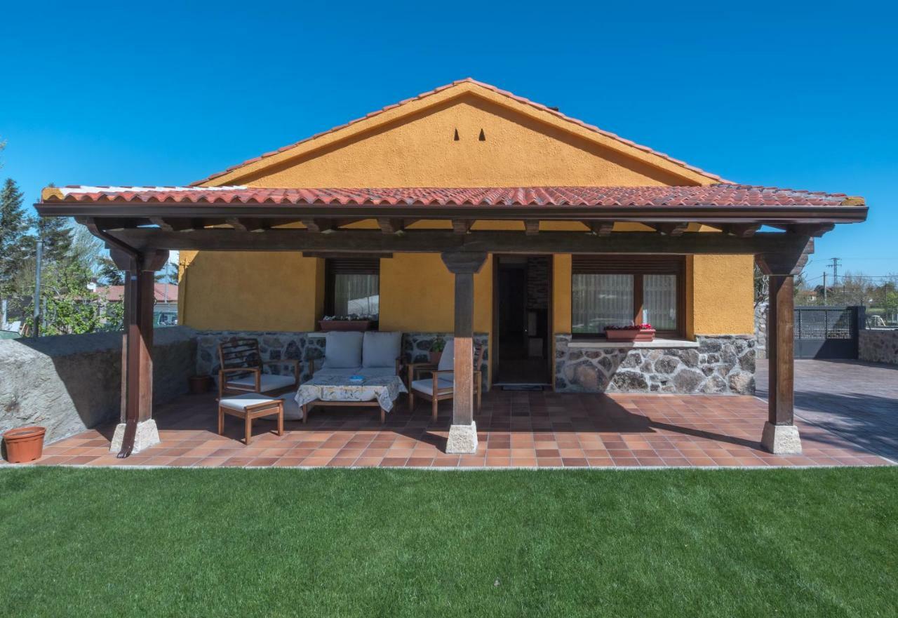 Casa Cantera Del Berrocal Ortigosa del Monte المظهر الخارجي الصورة